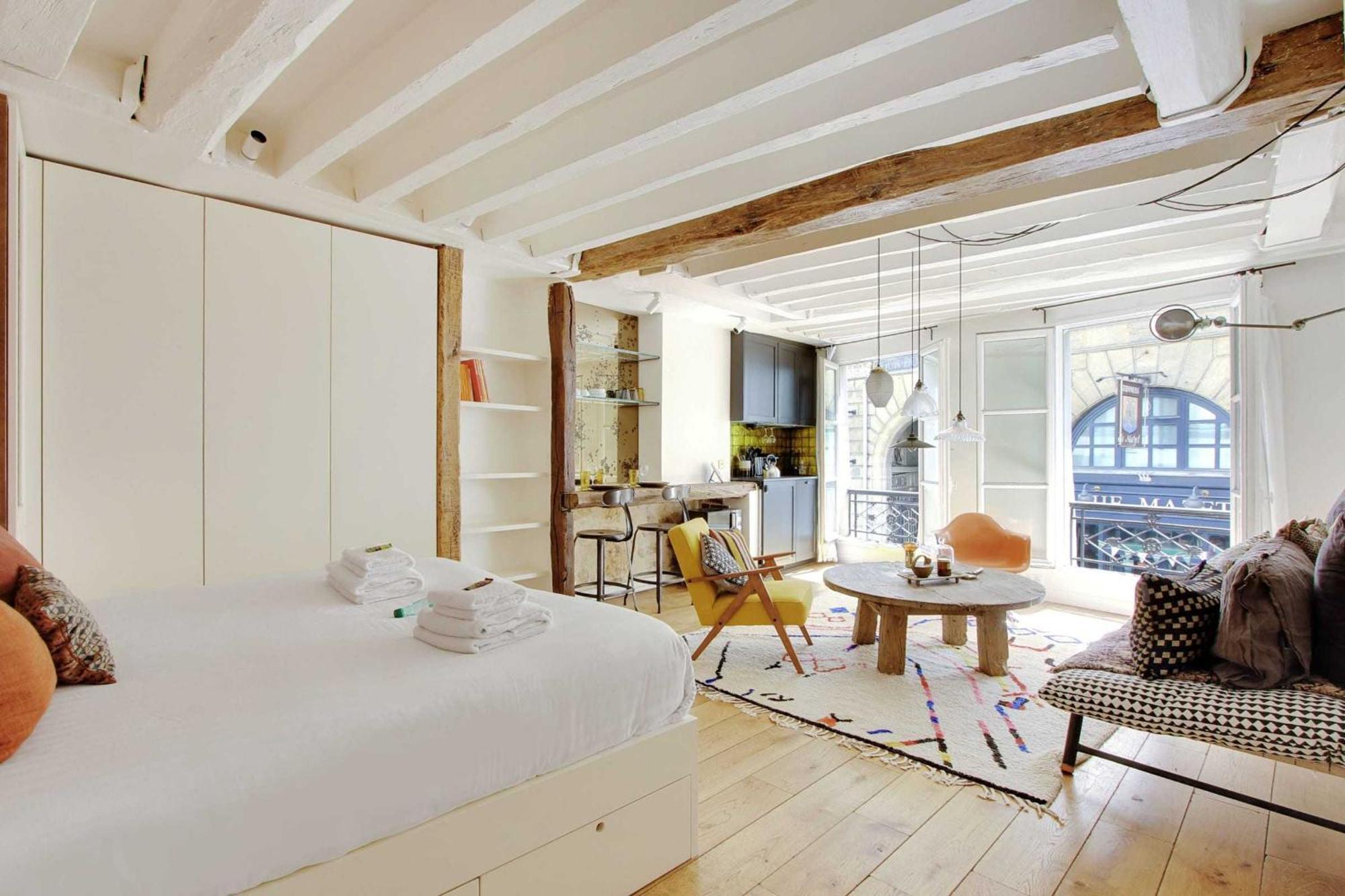 Ferienwohnung Beautiful Studio In The Heart Of The Latin Quarter Paris Exterior foto